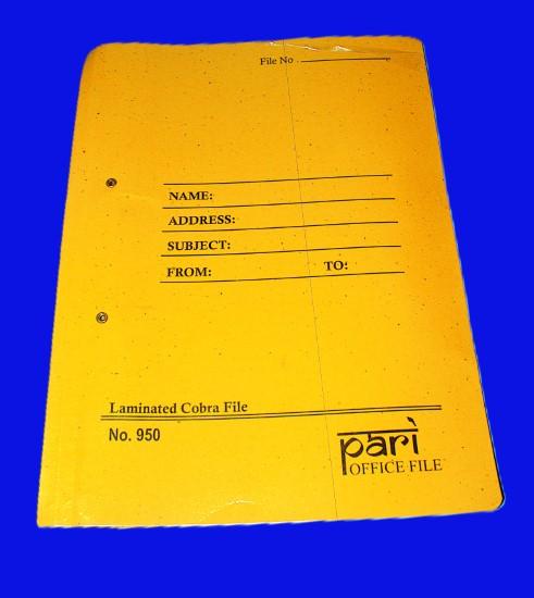 📎 Laminated Office Document File No. 950 – 1 Pc