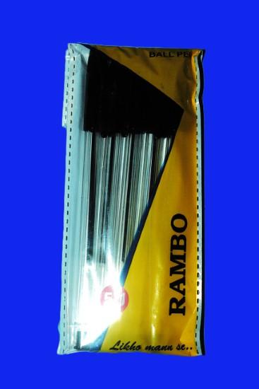 🖊️ Rambo Black Ball Pen – Only for Students – Rs. 8