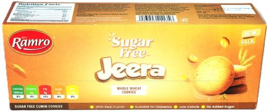 🍪 Sugar Free Jeera Whole Wheat Cookies – 130g